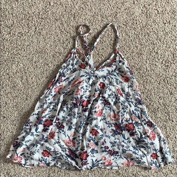 American Eagle Outfitters Tops - Floral American Eagle tank top